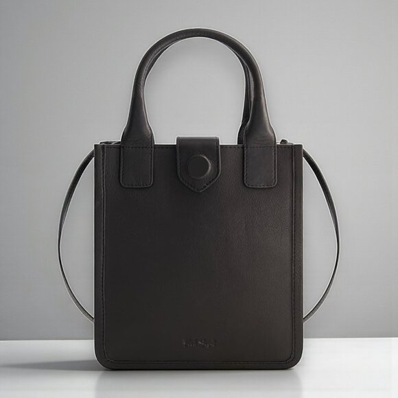Fred Segal Small Smooth Leather Tote Bag - Picture 2 of 6